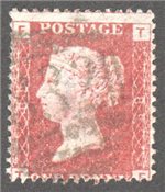 Great Britain Scott 33 Used Plate 89 - TF - Click Image to Close